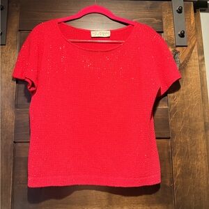 St. John Evening Scarlet Knitwear